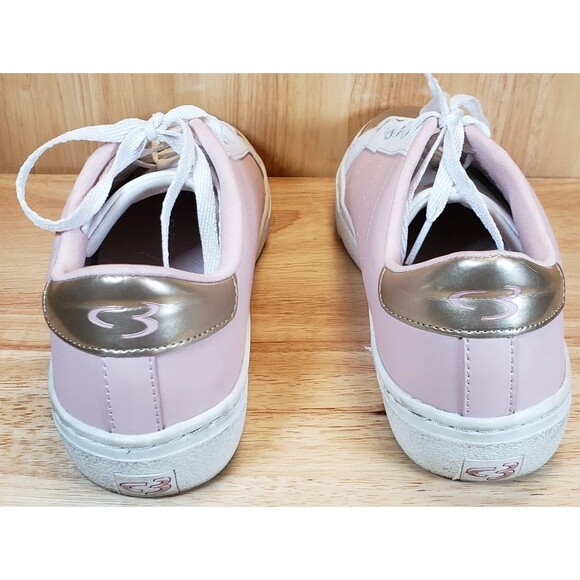 Skechers C3 Sneakers Women’s Size 8 Pink White Gold Toe Casual Comfort Shoes - Picture 7 of 11